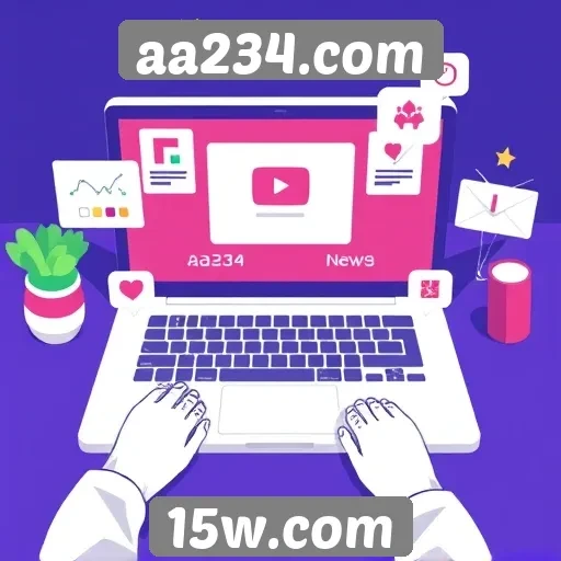 Exploração das funcionalidades interativas do site aa234.com